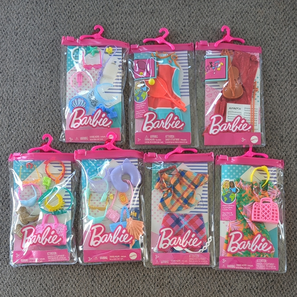 NWT Barbie Accessory Packs